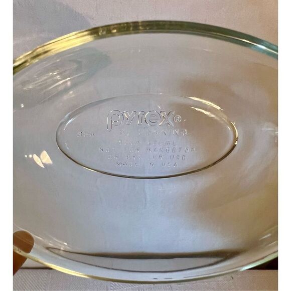 Set of 2 Vintage 1-Cup Pyrex 328 Corning 8 oz Oval Clear Glass Baking Dishes - Picture 6 of 13